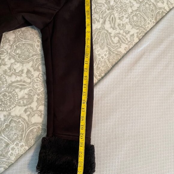 Jones New York faux suede and fur hooded jacket size Medium - Picture 14 of 15